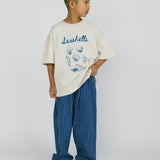 Striped Pants- Blue