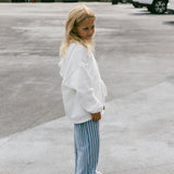 Stripe Pants- Blue & White