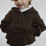 Terry Hoodie- Chocolate