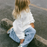 Stripe Pants- Blue & White