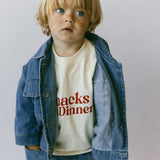 Denim Cargo Jacket- True Blue