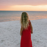 Florence Dress- Red