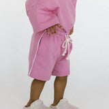 Comfort Sweatshorts- Pink