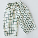 Coming Soon: Retro Twill Pants- Emerald Grid