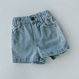 Denim Shorts- Light Wash