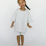 Comfort Sweatshorts- Gray Melange