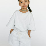 Comfort Sweatshorts- Gray Melange