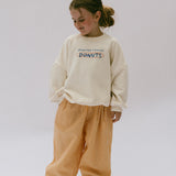 Graphic Crewneck- Donuts- Cream