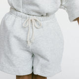 Comfort Sweatshorts- Gray Melange
