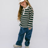 Seam Front Denim- Dark Wash