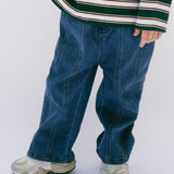 Seam Front Denim- Dark Wash