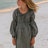Verona Dress- Gingham Onyx