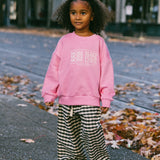 More More Crewneck- Pink