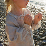 Geneva Blouse- Gingham Dune