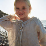 Geneva Blouse- Gingham Dune