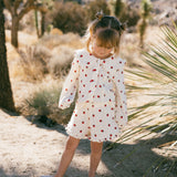 Muslin Collared Set- Strawberry