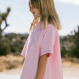 Baggy Tee- Baby Pink
