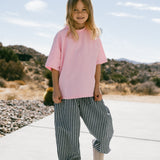 Baggy Tee- Baby Pink