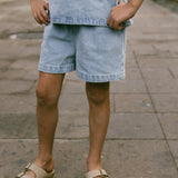 Denim Shorts- Light Wash