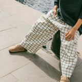 Coming Soon: Retro Twill Pants- Emerald Grid