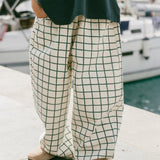 Coming Soon: Retro Twill Pants- Emerald Grid