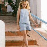 Denim Shorts- Light Wash