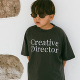 Graphic Tee- Creative Director- Charcoal