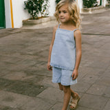 Denim Tank- Light Wash