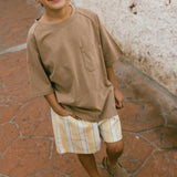 Retro Twill Shorts- Sunny Daze