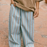 Retro Twill Pants- Blueberry Muffin
