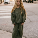 Willow Set- Olive Striped