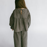 Willow Set- Black Gingham