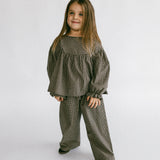 Willow Set- Black Gingham