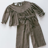 Willow Set- Black Gingham