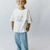 Stripe Pants- Blue & White