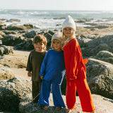 Knitted Cotton Set- Red