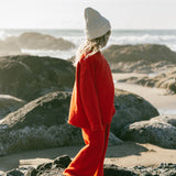 Knitted Cotton Set- Red