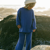 Knitted Cotton Set- Blue