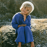 Knitted Cotton Set- Blue