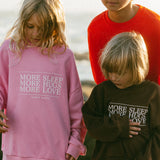 More More Crewneck- Pink