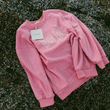 More More Crewneck- Pink