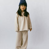 Knitted Cotton Set- Wheat