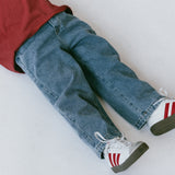 Straight Denim- Medium Wash