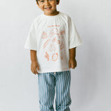 Stripe Pants- Blue & White