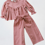 Willow Set- Pink Gingham
