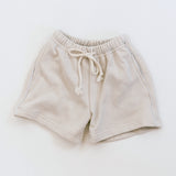 Comfort Sweatshorts- Cream