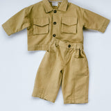 Cargo Pants- Vintage Yellow