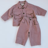Cargo Pants- Dusty Rose