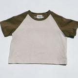 Retro Tee- Brown