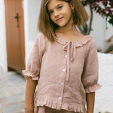 Sintra Blouse- Blush